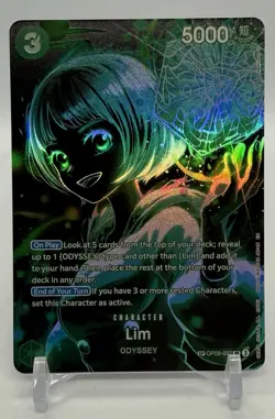 [SP] OP09-037 [SR] - Lim - NM - One Piece TCG - OP12 - Legacy Of The Master - EN - Image 1