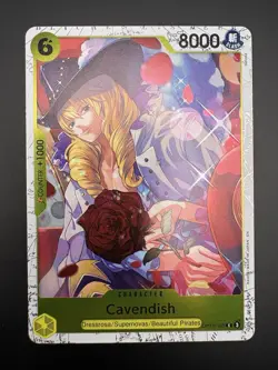 Cavendish OP10-105 C | One Piece TCG English - Foil NM - Image 2