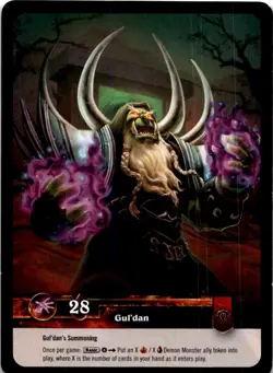 Gul'dan Alt Art World of Warcraft TCG WOW - Image 2