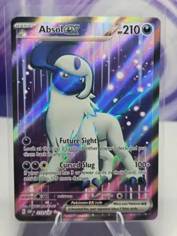 Pokemon TCG Absol EX Obsidian Flames Holo Ultra Rare Card 214/197 - Image 1