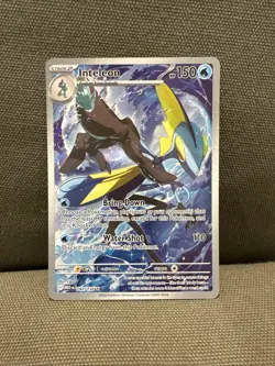Inteleon 142/132 Me01: Mega Evolution Holo - Pokemon Card - Image 1