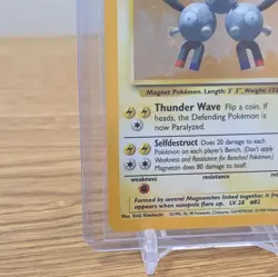 Magneton - #9/102 Holo Rare - Base Set Pokemon Trading Card Game TCG Unlimited - Image 4