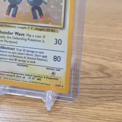 Magneton - #9/102 Holo Rare - Base Set Pokemon Trading Card Game TCG Unlimited - Image 5