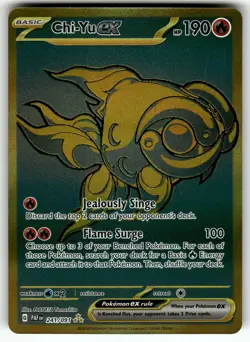 Chi-Yu ex 241/091 SV: Paldean Fates NM Pokemon Card TCG - Image 1
