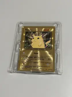 Pokemon Pikachu Celebrations Metal Holo Promo Card 058/102 - Image 3