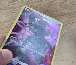 Pokemon TCG Armored Mewtwo SM228 - Damaged Card *Read - Image 2