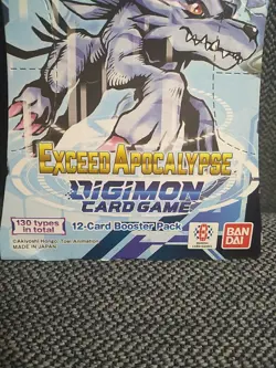 2 NEW Packs Of Digimon Exceed Apocalypse 12-Card Booster Packs (BT15) BANDAI - Image 5