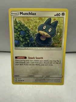 Munchlax 173/236 Pokemon Unified Minds Uncommon Near Mint Card - Image 1