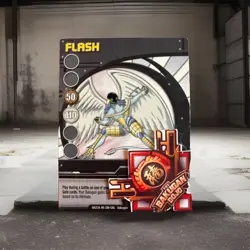 Bakugan Battle Brawlers | Flash 🔵 Blue Ability Card 33/48b | Haos Preyas - Image 1