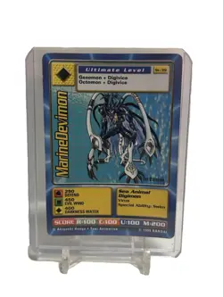 Marine Devimon St-39 1st Edition Digimon Digi-Battle Card Game HP POOR - Image 1