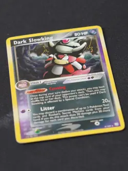 Dark Slowking 9/109 Team Rocket Returns Holo MP Pokemon Card - Image 3