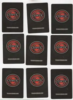 Chaotic lot #062. Lot of 9 M'arrillian creature cards. All MAX Energy - Image 2