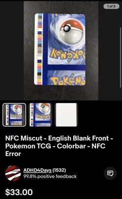 Combined Pokemon Test Print & NFC Blank Card Order For : wusus-79 - Image 3
