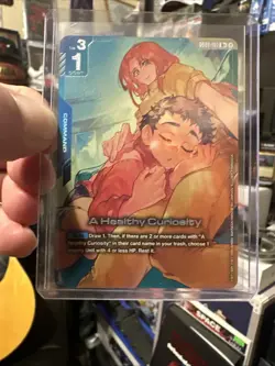 [ENGLISH] Gundam TCG Card Game A Healthy Curiosity - GD03 - 101 R+ Alt Art Foil - Image 1