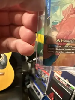 [ENGLISH] Gundam TCG Card Game A Healthy Curiosity - GD03 - 101 R+ Alt Art Foil - Image 2