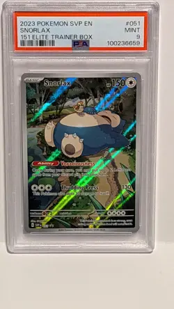 Snorlax 051 Sv: Scarlet & Violet Promo Cards Holo - Image 1