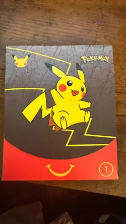 1x Pokemon McDonalds 25th Anniversary Special Promo Sealed Card Pack - Image 1