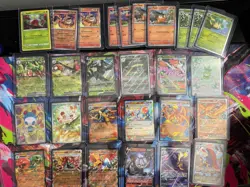 Huge Pokemon Card Lot ~90 Cards Mixed Collection Bulk Rare Holo & Reverse Holo - Image 1