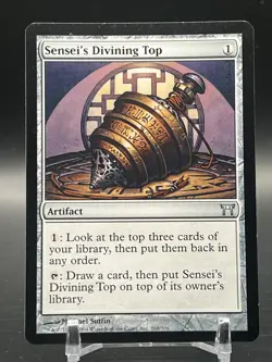 MTG English Sensei's Divining Top #268 Normal Champions of Kamigawa - Image 1