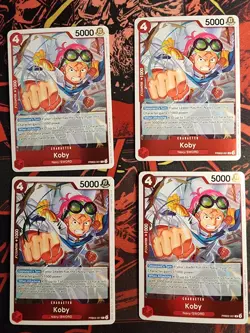 One Piece PRB02 Koby English Playset PRB02-001 4 Card Premium Set Best Vol.2 - Image 1