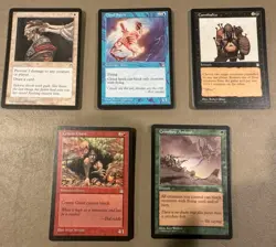MTG Stronghold - Complete 55 Card COMMON SET - Image 1
