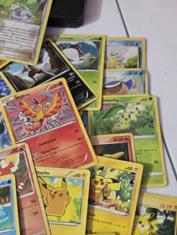 Vintage Mid Era Pokemon Card Lot Of 160+ Damaged And Heavy Played Bangers - Image 3