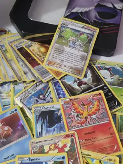 Vintage Mid Era Pokemon Card Lot Of 160+ Damaged And Heavy Played Bangers - Image 4