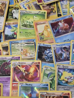 Vintage Mid Era Pokemon Card Lot Of 160+ Damaged And Heavy Played Bangers - Image 5