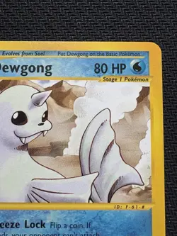 Pokemon TCG Dewgong Skyridge 7/144 Rare Near Mint NM WOTC Vintage E Series Card - Image 3