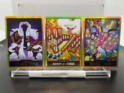 DON Card Nami Koby Caesar PRB-02 [Gold Frame] THE BEST vol.2 One Piece Japan - Image 1