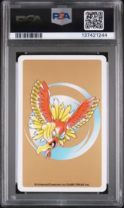 2000 POKEMON GOLD VERSION PLAYING CARDS 10 OF HEARTS #031 NIDOQUEEN PSA 10 - Image 2