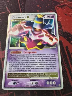 Dusknoir LV.X 96/100 Stormfront Ultra Rare Holo HP140 2008 Pokemon Card - Image 1
