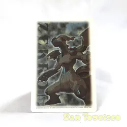 Pokemon BW Playing Card Poker Game - Zorua Card 3.5in Unova Nintendo 2010 - Image 2