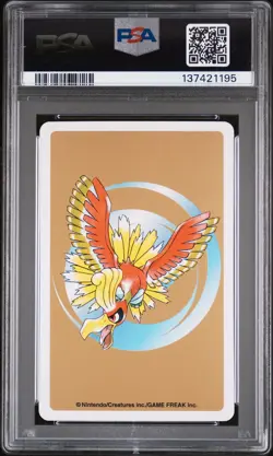 2000 POKEMON GOLD VERSION PLAYING CARDS JOKER #025A PIKACHU PSA 9 - Image 2