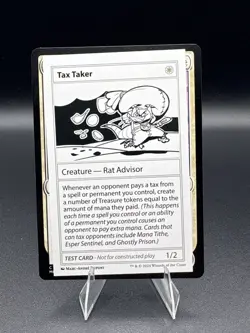 Tax Taker Mystery Booster 2 Playtest Cards Regular - Image 1