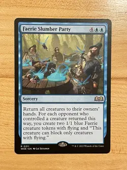 MTG NM Faerie Slumber Party [Wilds of Eldraine] - Image 1
