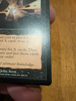 Magic: The Gathering Insidious Dreams Rare Torment Instant Black John Avon 66 - Image 4