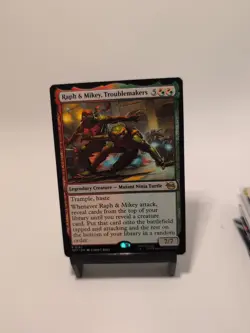 Ralph & Mikey, Troublemakers R 0167 Teenage Mutant Ninja Turtles MTG - Image 1