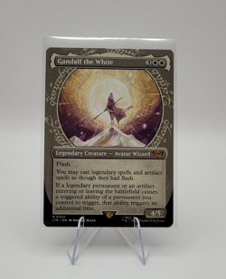 2023 MTG LOTR Gandalf the White Legendary Creature Avatar Wizard 0305 NM/MT - Image 1