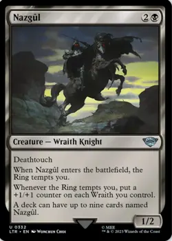 X 1 Nazgul NM-M Lord of the Rings LTR 332 MTG Magic The Gathering - Image 1