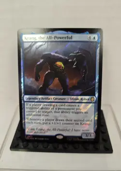Magic the Gathering TMNT Krang, the All-Powerful Foil *Near Mint* - Image 1