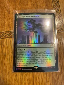 Boseiju, Who Endures Kamigawa: Neon Dynasty Foil Magic The Gathering - Image 1