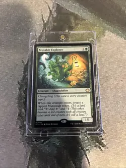 MTG Mutable Explorer - Lorwyn Eclipsed (ECL) #186 Magic the Gathering - Image 3