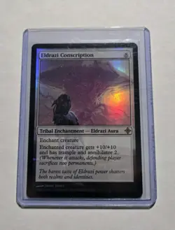 MTG FOIL Eldrazi Conscription - Rise of the Eldrazi #003 - Image 1