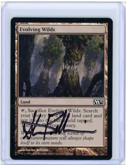 Evolving Wilds Core Set 2013 Signed Artist Proof MTG - Image 1