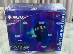 MTG Universes Beyond Doctor WHO Collector Booster Box 12Packs New FACTORY SEALED - Image 1