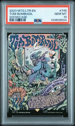 2023 MTG THE LORD OF THE RINGS: TALES OF MIDDLE-EARTH SC TOM BOMBADIL PSA 10 - Image 1