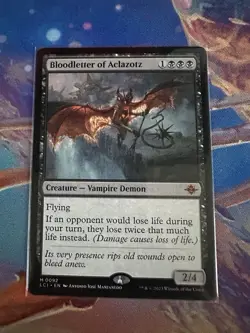 Bloodletter of Aclazotz Lost Caverns of Ixalan Mythic Black Demon Vampire 2/4 - Image 1