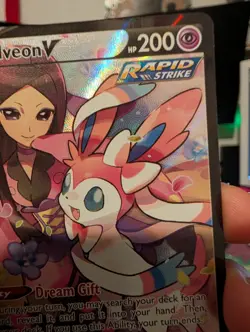 Pokemon TCG: Brilliant Stars Sylveon V TG14/TG30 Full Art NM - Image 5