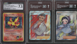 Pokemon TCG Charizard Pikachu Ultra Rare Holo Graded Slab CCG TAG 13 Card Lot - Image 4